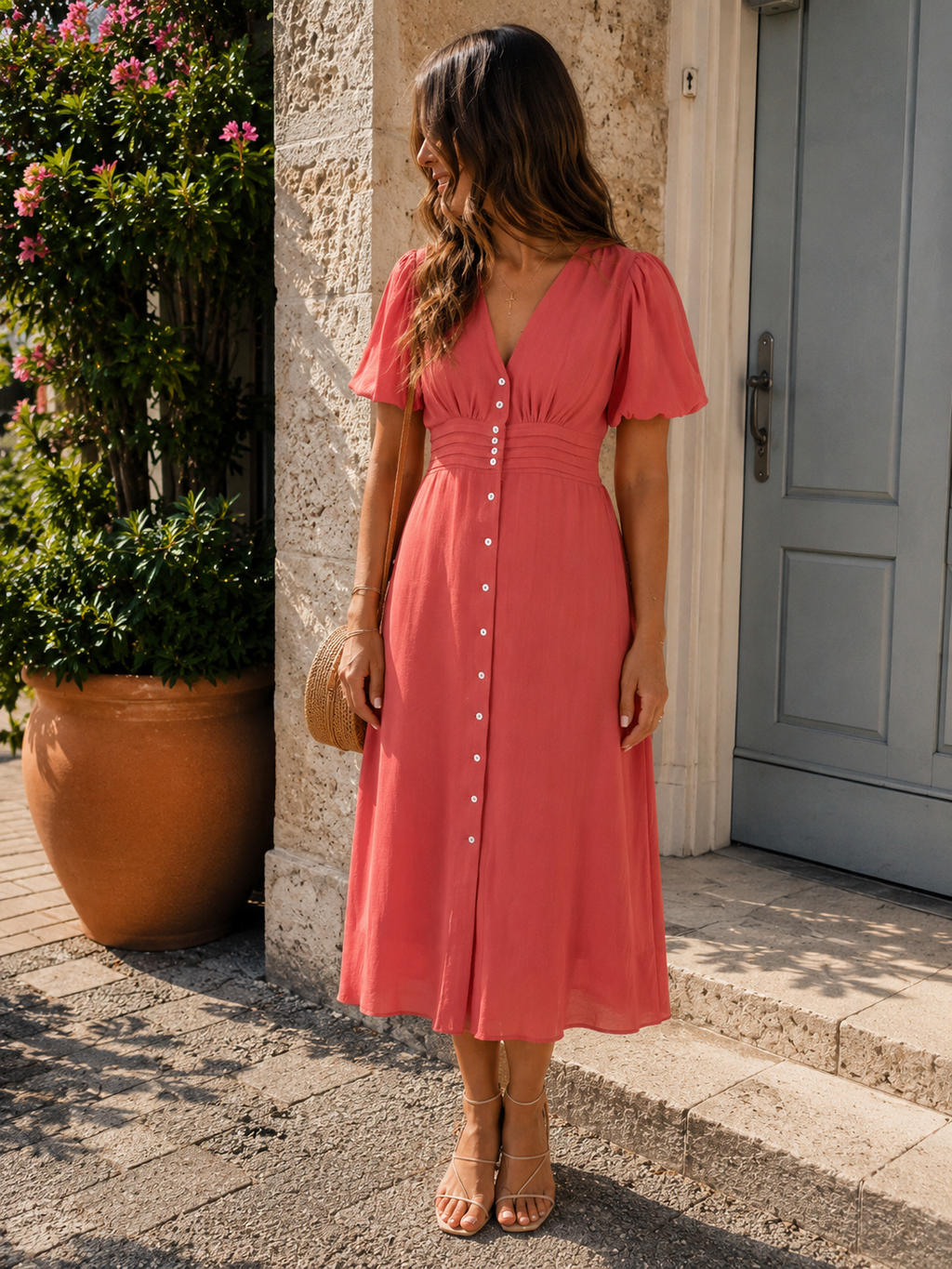 Robe Amélia Terracotta