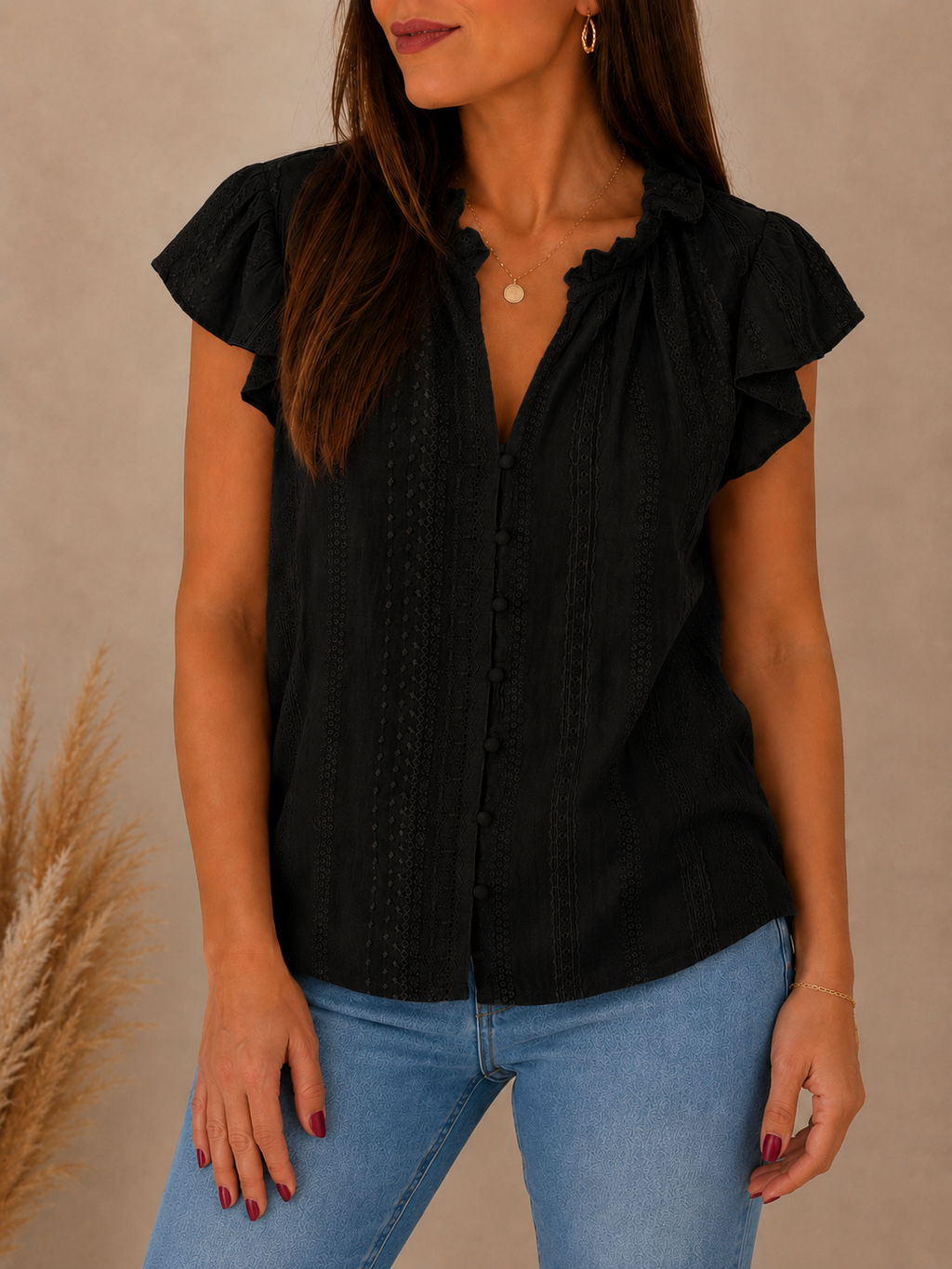 Blouse Élina Noire