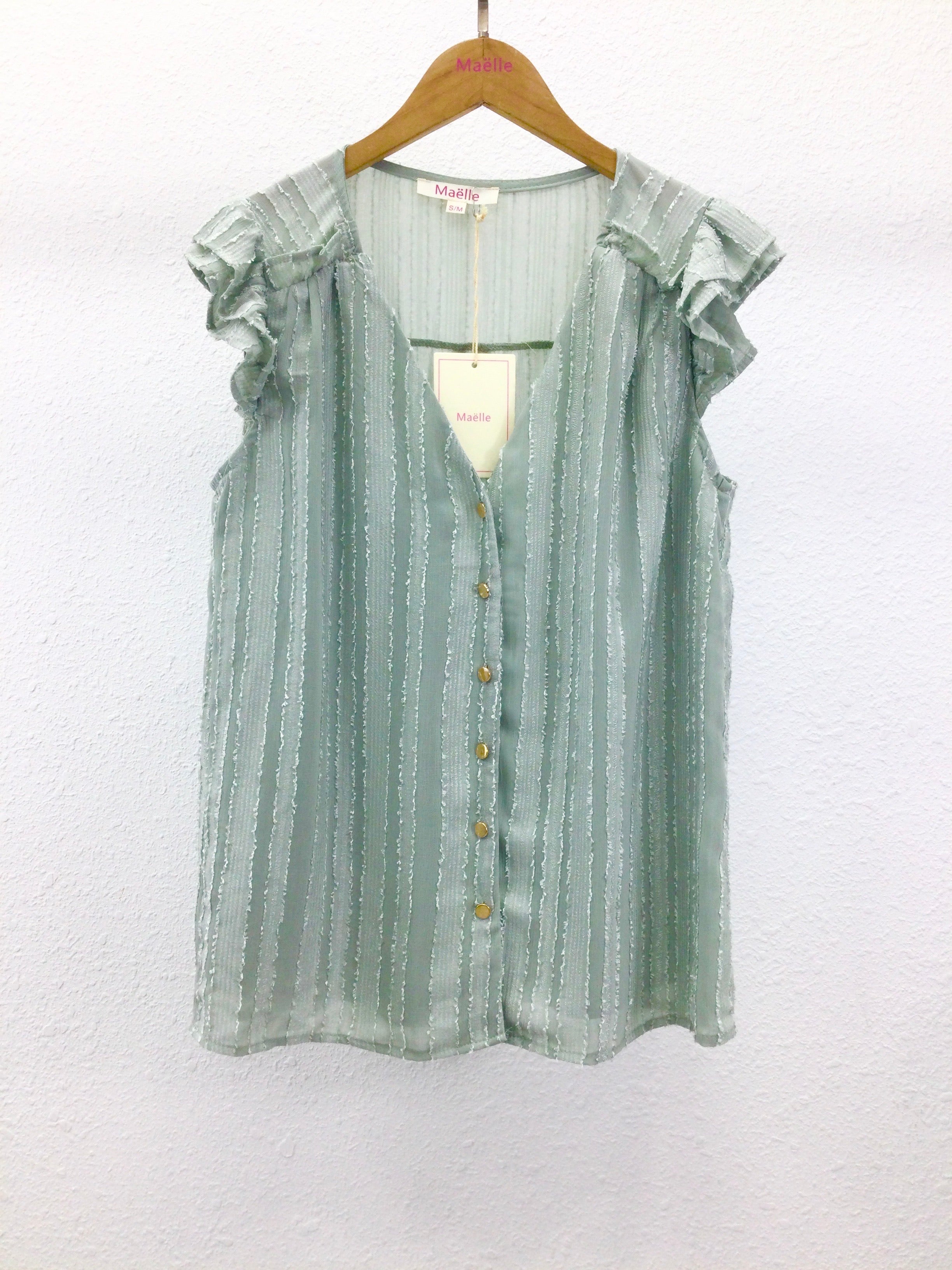 Blouse Romy – Verte
