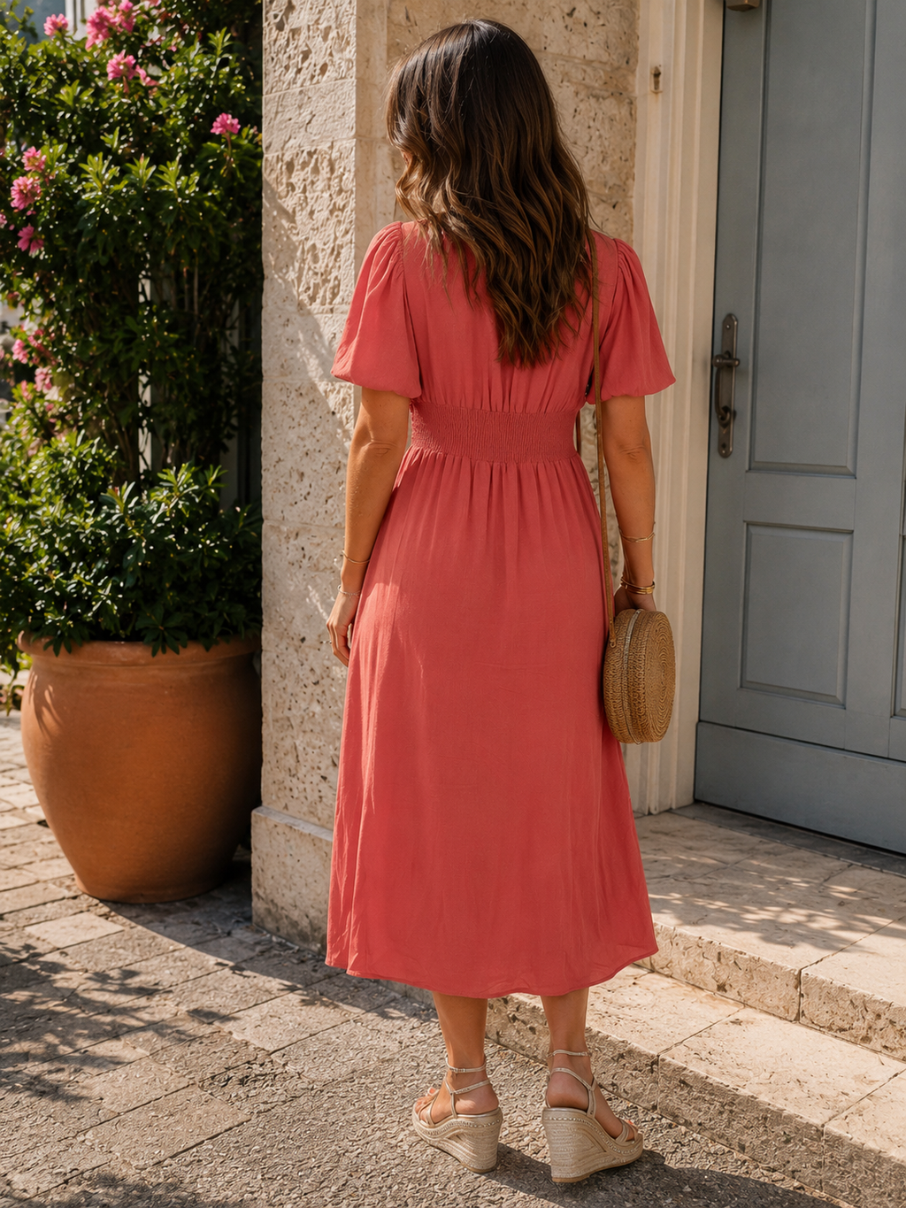 Robe Amélia Terracotta