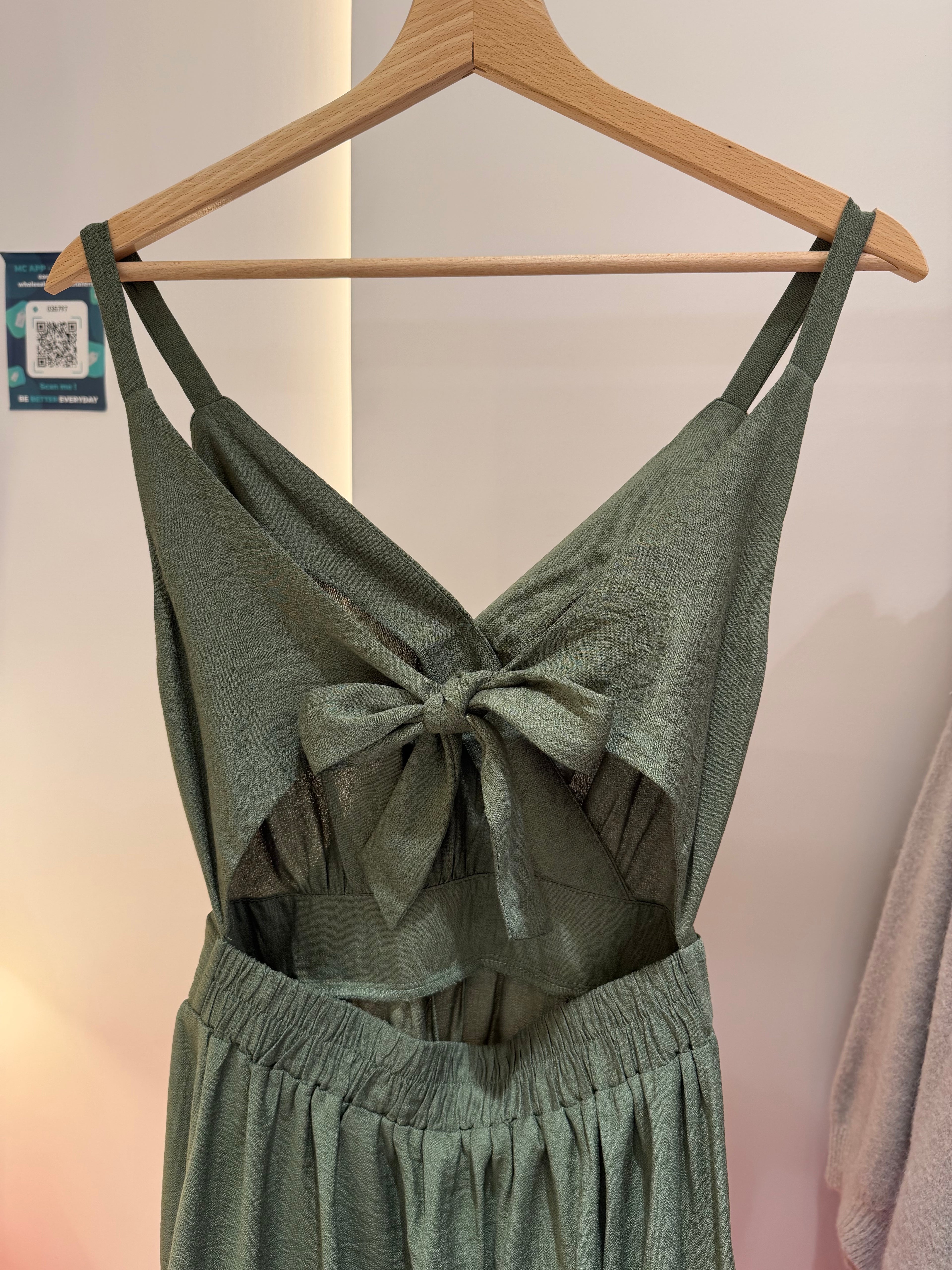 Robe Olivia Kaki